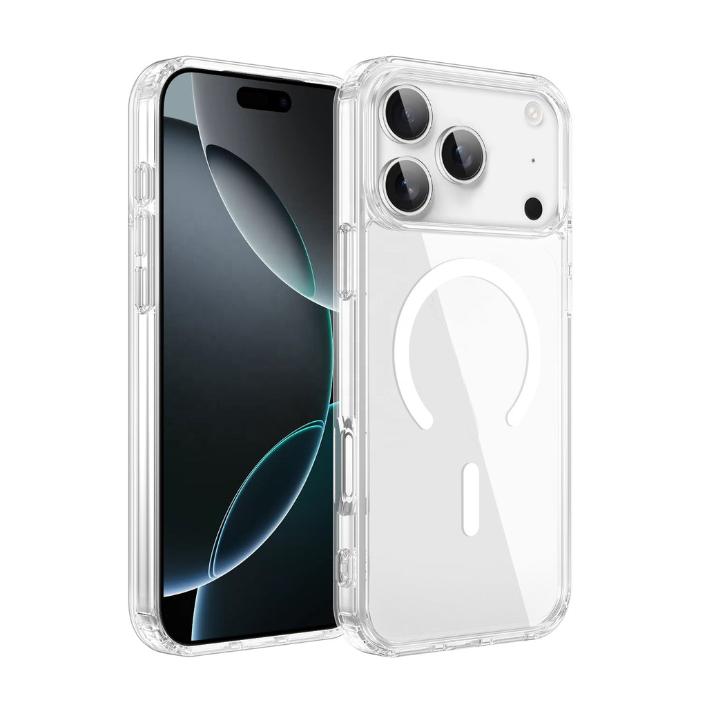 Premium Transparent MagSafe Case – iPhone 17 Pro & 17 Pro Max – Slim Design