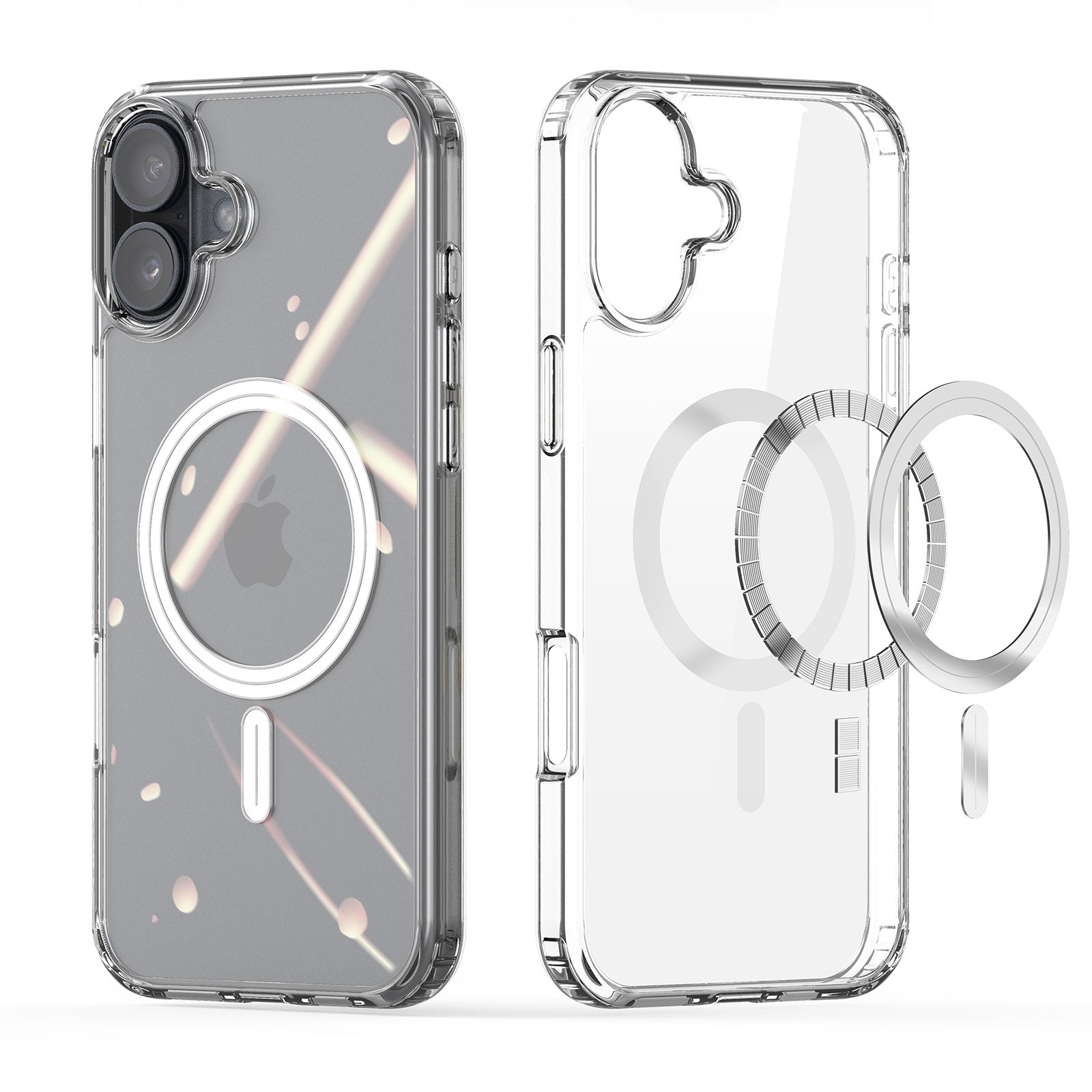 Transparent Mobilskal iPhone 16